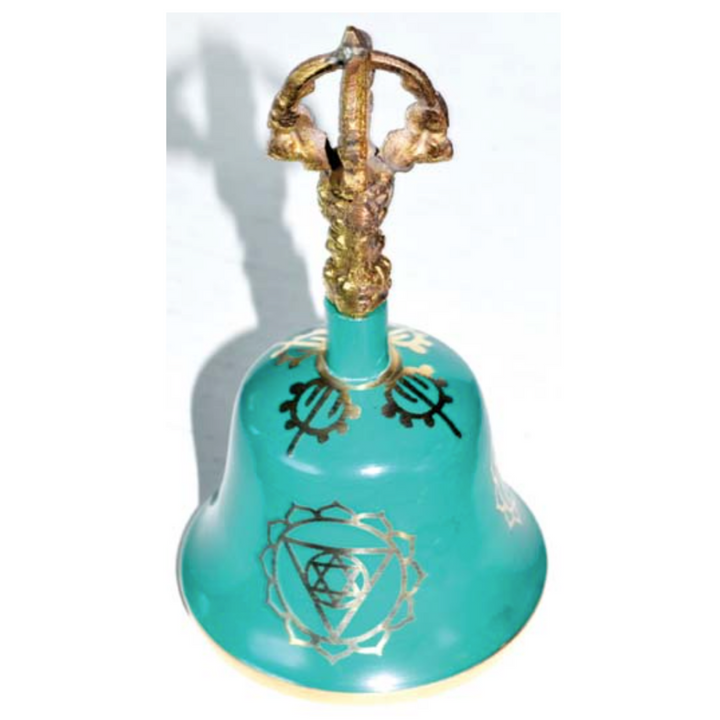 5 1/2" Green Tibetan Bell (note D)