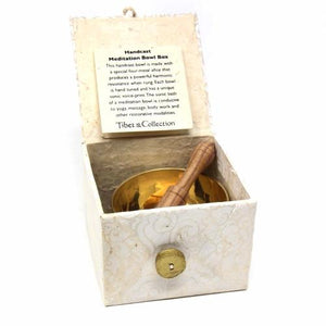 Meditation Bowl Box: 3'' Flower Of Life - DZI (Meditation)