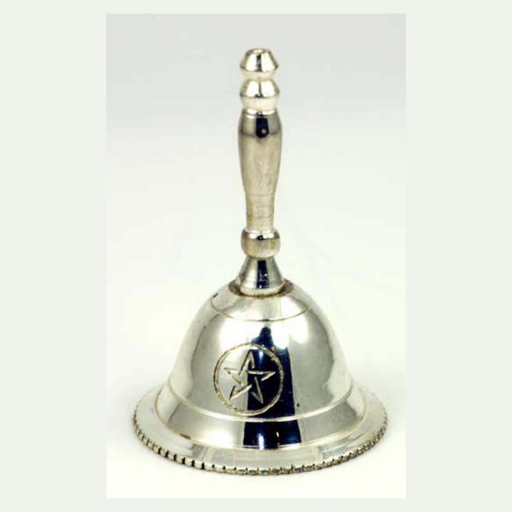 Altar Bell with Pentagram Design 2 1/2"