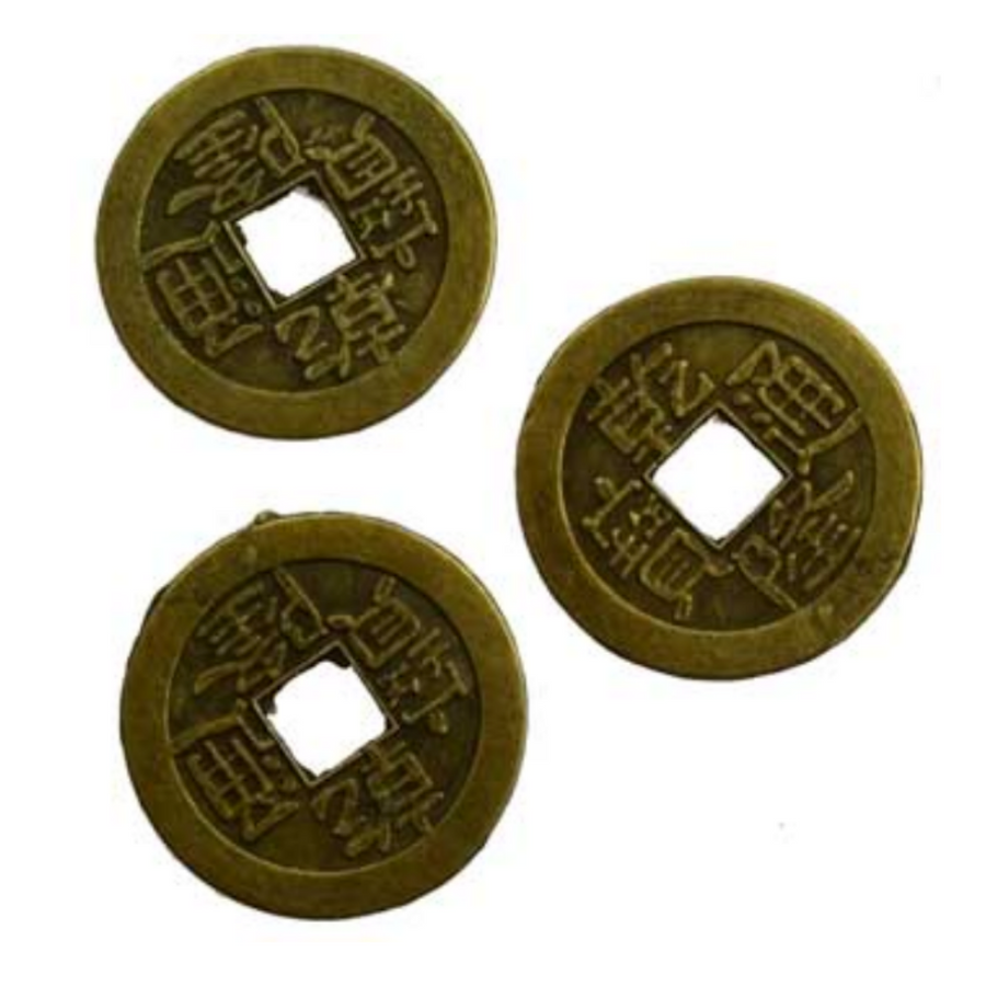 Bronze I Ching Coin