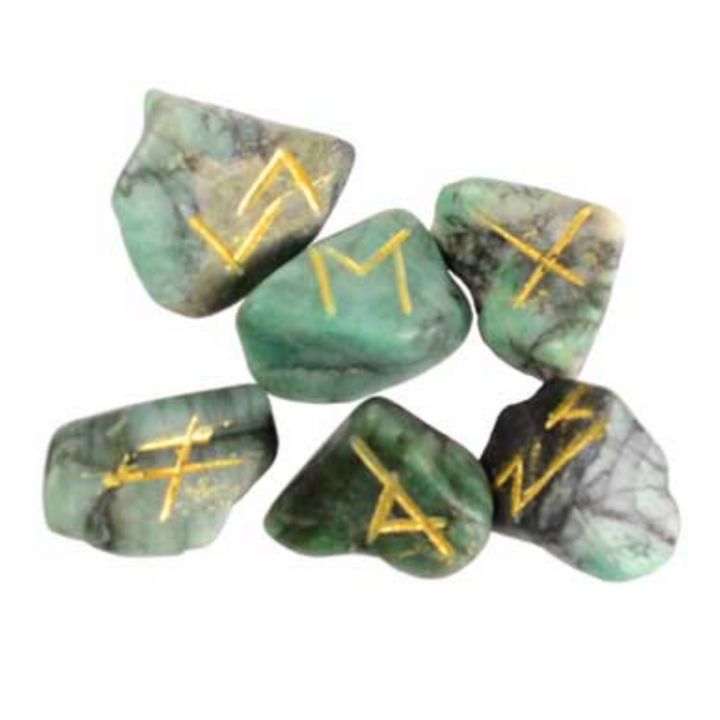 Emerald rune set