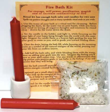 Fire bath kit