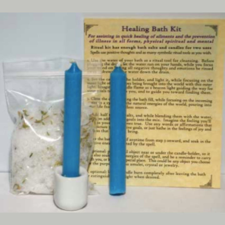 Healing bath kit