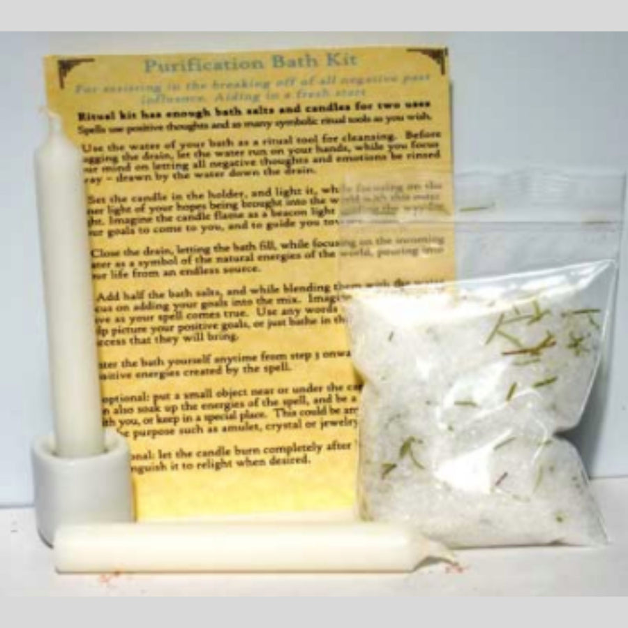 Purification bath kit