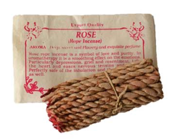 Rose Tibetan Himalayan Rope Incense