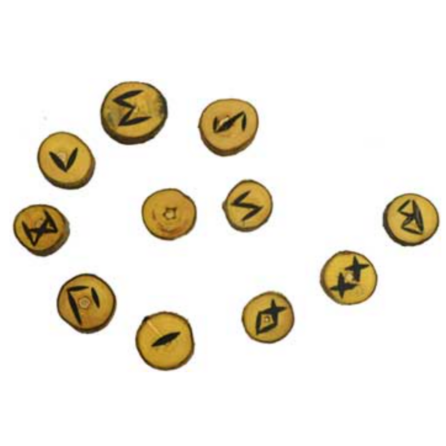 Wood rune set