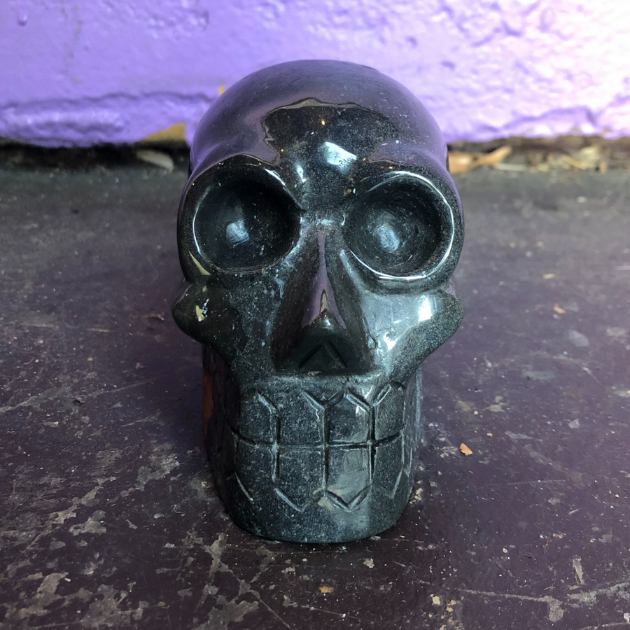 Obsidian Crystal Skull
